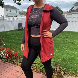 Nike zip-up vest